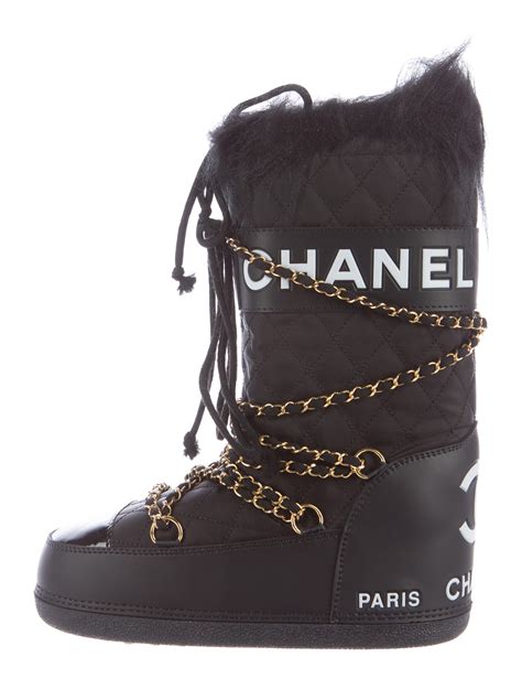 chanel fur for shoes|chanel shoes for women.